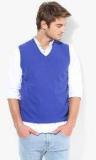 Levis Blue V Neck Sweater Men