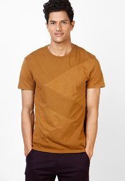 Levis Brown Crew Neck T Shirt Men