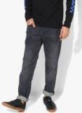 Levis Grey Regular Fit Low Rise Clean Look Jeans Men