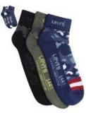 Levis Men Pack of 6 Assorted Ankle length Socks