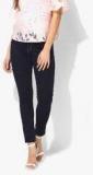 Levis Navy Blue Mid Rise Skinny Fit Jeans Women