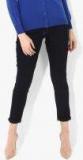 Levis Navy Blue Skinny Fit No Fade Mid Rise Jeans Women