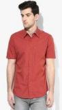 Levis Rust Solid Regular Fit Casual Shirt men