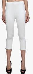 Lgc White Solid Capri women