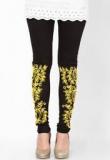 Libaas Yellow Embroidered Legging Women