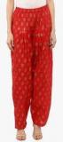 Libas Red Printed Salwar Women