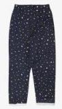 Lil Orchids Navy Blue Track Bottom Girls