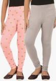 Lil Orchids Pack Of 2 Multicoloured Leggings Girls