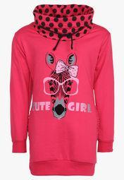 Lil Tomatoes Fuchsia Sweatshirt Girls