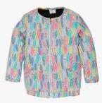 Lilpicks Multi Printed Lightweight Open Front Jacket Boys