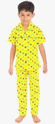 Lilsugar Yellow Night Suit boys