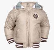 Little Kangaroos Beige Winter Jacket Boys