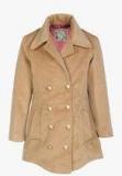 Little Kangaroos Beige Winter Jacket Girls