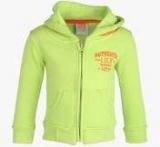 Little Kangaroos Green Hoodie Boys