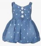 Little Kangaroos Light Blue Casual Dress girls