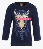 Little Kangaroos Navy Blue Sweatshirt Girls