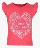 Little Kangaroos Red Casual Top Girls