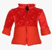 Little Kangaroos Red Winter Jacket girls