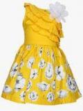 Little Kangaroos Yellow Casual Dress girls