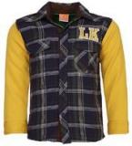 Little Kangaroos Yellow Casual Shirt Boys