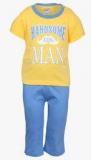 Little Kangaroos Yellow Night Suit Boys