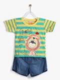 Little Kangaroos Yellow Short Set Boys