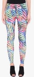 Lobaanya Multicoloured Printed Legging Women