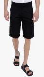 Locomotive Black Solid Shorts Men