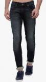 Locomotive Charcoal Mid Rise Slim Fit Jeans Men