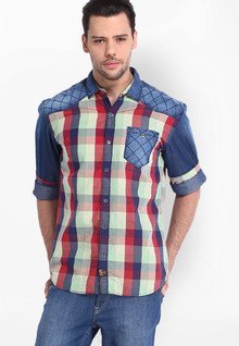 Locomotive Checks Multi Casual Shirt men