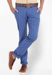 Locomotive Striped Blue Chinos men