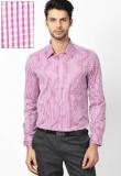 London Bridge Red Formal Shirt Men