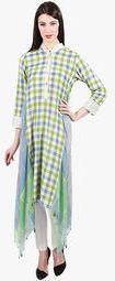 Loom 1905 By Rinku Sobti Multicoloured Checked Kurtas women