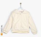 Losan Beige Winter Jacket Girls