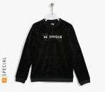 Losan Black Sweatshirt Girls