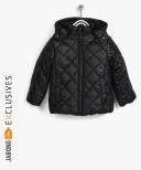 Losan Black Winter Jacket girls