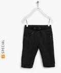 Losan Charcoal Solid Slim Fit Jeans Boys