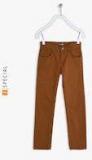 Losan Khaki Solid Jeans Boys