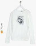 Losan Off White Casual Top girls