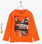 Losan Orange T Shirt Boys