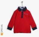 Losan Red Polo T Shirt Boys