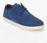 Louis Philippe Blue Derby Lifestyle Shoes Men