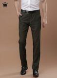 Louis Philippe Brown Ultra Slim Fit Solid Formal Trousers Men