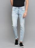 Louis Philippe Jeans Blue Slim Fit Low Rise Jeans Men