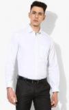 Louis Philippe White Slim Fit Formal Shirt Men