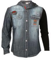 Lumberboy Dark Grey Casual Shirt Boys