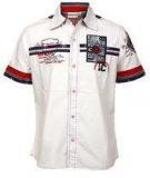 Lumberboy White Casual Shirt Boys