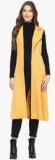 Mabish By Sonal Jain Yellow Solid Summer Jacket women