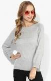 Madame Grey Solid Sweater women