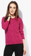 Madame Magenta Solid Sweater women